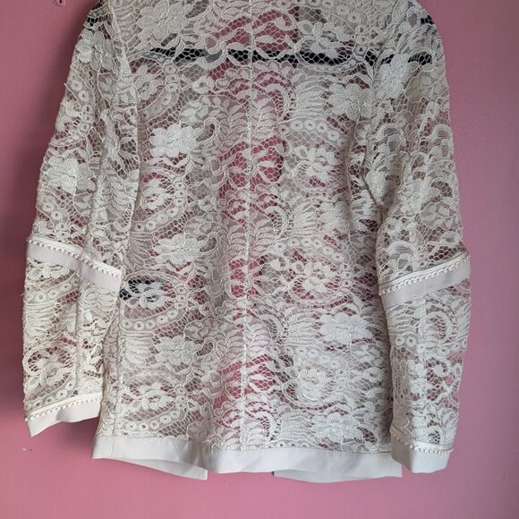 The Lace Design Blazer - Picture 2 of 9